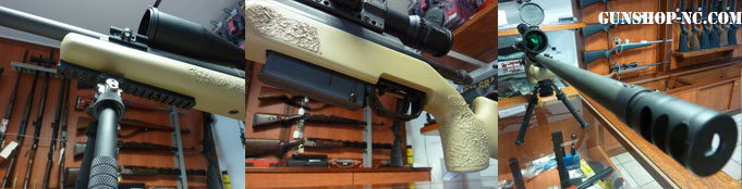 Carabine custom Nouvelle Calédonie 338 TRG